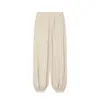 Ropa de mujer transfronteriza 2026 Moda europea y americana chaqueta holgada con cremallera y mangas abullonadas + conjunto de pantalones largos para mujer E5260587