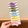 Lindos y Hermosos Scrunchies Infantiles para Niñas 2026 Nuevas Cuerdas para el Cabello de Color Dopamina Alta Elasticidad Accesorios para el Cabello No Dañinos