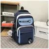 Mochila Nueva Estilo Moderno Mochila Sencilla para Pareja Estudiante de Secundaria Estudiante de Preparatoria Estudiante Universitario Mochila Escolar de Gran Capacidad