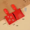 Bolsa Pequeña Cuadrada con Cierre, Clip de Seguridad, Accesorio Colgante, Bolsa de Salud y Seguridad para el Festival de Medio Otoño, Bolsita de Bendición para Atracción Turística
