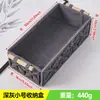 Caja de almacenamiento tejida a mano, caja de pañuelos de escritorio, cesta para artículos varios, cesta de almacenamiento de cosméticos para escritorio, cesta de algodón hueca con patrón de hoja