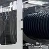 Tubería Negra de Hilo PE, Conducto de Protección para Cables, Tubería de Polietileno para Electricistas