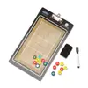 Venta al por mayor de fábrica Tablero Táctico de Entrenamiento de Voleibol Tablero de Voleibol Tablero de Entrenador Tablero Táctico de Ejercicio Tablero Táctico Magnético Borrable