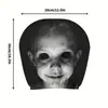 Amazon Transfronterizo Halloween Más Vendido Mascarilla Facial Funda para Reposacabezas de Coche Funda Elástica para Reposacabezas Impresa por Ambos Lados de Seda de Hielo