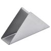 Porta Lenços de Papel Vertical Aço Inoxidável Triângulo Assento para Lenços Mesa de Jantar Metal Montanha Assento para Guardanapos Restaurante Cafeteria Hotel