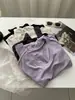 Elegante camiseta de manga larga de Tencel y lana de doble capa con cuello en U para mujer, temporada otoño e invierno 2026, capa base suave y amigable con la piel
