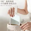 Espejo de Maquillaje de Mano con Luz LED, Luz Portátil para Dormitorio de Estudiantes, Mini Personalizado
