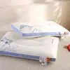 Almohada de Algodón 100% Clase A, Almohada Familiar de Gato Pequeño de Algodón Puro, Núcleo de Almohada Cervical Zonificado para Niños de 3 a 6 Años