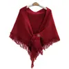 Colección Más Vendida~ Chalecos de Punto para Mujer para Primavera, Otoño e Invierno, Estilo Coreano Versátil, Chalecos Triangulares Cálidos y Sencillos, Dropshipping Transfronterizo