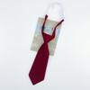 Corbata Pequeña Ultracorta para Mujer, Color Sólido, Floja, Linda, Estilo Preppy, Gratis, Rayas Estilo Japonés, Marrón Retro, Jardín de Niños Masculino