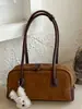 Shuai Mijia 2026 Nueva Bolsa de Axila Vintage de Gran Capacidad, Bolso Almohada Moderno y Sencillo, Bolso de Hombro de Nicho para Viajes Diarios