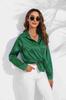 Procesamiento y Personalización de Camisas de Satín Populares Europeas y Americanas de Exportación a Amazon para Mujer 2026, Camisas de Manga Larga tipo Seda Satín