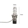Sostenedor de Cigarrillos Modelo Nuevo, Mismo Estilo que en Xiaohongshu, Accesorios para Hookah Shisha con Collar, Pipa de Fumar de Metal