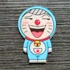 Broche acrílico Harajuku, distintivo fofo do Doraemon, alfinete infantil do Doraemon, adesivo de celular DIY atacado