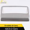 Painel Decorativo de Saída de Ar do Escapamento Traseiro para Camry 18, Moldura Decorativa de Aço Inoxidável para Saída de Ar, Acessórios