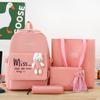 Mochila escolar 2023 para mujer, estilo coreano, para secundaria y universidad, Mori, de cinco piezas y gran capacidad, para estudiantes de secundaria y preparatoria.