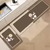 Alfombrilla de cocina transfronteriza temu absorbente especial secado rápido antideslizante para el hogar resistente a la suciedad fácil de cuidar suave de tierra de diatomeas