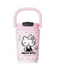 Botella de agua térmica Sanrio Hello Kitty, nuevo diseño de gran capacidad, portátil, elegante y adecuada para estudiantes mujeres; una taza de doble propósito