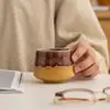Xícara de Espresso de Grés do Oriente Médio, Caneca de Cerâmica Criativa para Água, Caneca Girada em Forno, Copo de Coca-Cola, Pode Ser Enviado Transfronteiriço Venda Quente