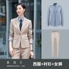 Nuevo atuendo de negocios traje de negocios hombres y mujeres con cuatro estaciones traje formal coreano chaqueta departamento de ventas ropa de trabajo bancaria