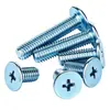 Tornillo Galvanizado Cruz Phillips Cabeza Plana Grande Perno Cabeza Plana Cabeza Ultra-Delgada Tapa Grande Tornillo No Estándar M1.6M2M3M4M5M6