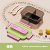 Marmita térmica de grau alimentício para estudantes e trabalhadores de escritório, pode ir ao micro-ondas, selada, compartimentada, marmita portátil