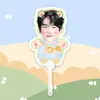 Zhou Keyu Placa de Sinalização de Fã com Cabeça Grande em Forma de Leque Fã de Concerto Mercadoria Estilo Igual do Tiktok
