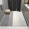 Tapete de Puerta de Alfombra, Tapete de Puerta de Entrada Cortable, Lujo Ligero, Resistente a las Manchas, Tapete para Pies de Hogar, Tapete para Puerta de Entrada