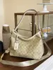 Bolso Grande de Alta Gama Guti Kou Original para Mujer, Bolso Tote Retro para Debajo del Brazo con Correa Ancha para el Hombro, Bolso Cruzado de un Solo Hombro para Mujer