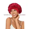 Comércio Exterior Transfronteiriço Lenço de Cabeça de Aba Larga Alta Elasticidade Touca de Beleza Touca de Banho Touca para Cuidado com o Cabelo Touca de Dormir de Cetim Feminina em Estoque