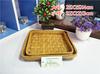 Cesta tejida a mano, cesta de almacenamiento de virutas de madera, cesta rectangular para frutas, cesta para pan, cesta para almacenar suministros de cocina