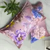 Funda de almohada de cachemira de origen vegetal Funda de almohada Funda de almohada para dormitorio de estudiante Estilo moderno simple transfronterizo Sin relleno Poliéster Extraíble y lavable