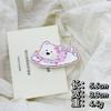 Pasador de Perro de Dibujos Animados Divertido para Niños Lindo Dulce Accesorios para el Cabello de Niña Traje Dulce Versátil Estudiante Pasador Roto Pinza para Flequillo