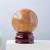 Bola de Cristal Natural Citrino Ametista Quartzo Rosa Quartzo Transparente Olho de Tigre Bola de Cristal Donghai Ornamento de Feng Shui para Casa