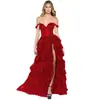 Vestido de Novia Romántico Estilo Europeo de Verano 2026, Estrellado, Esponjoso, con Cola Larga, de un Solo Hombro, Ceñido a la Cintura, para Niñas