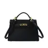 Bolso bandolera de hombro retro de lujo ligero para mujer, moda 2026, nuevo bolso cuadrado tipo Kelly coreano, simple