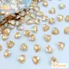 Champagne Punta Inferior Diamante Forma Especial Diamante Estilo Mixto Al por Mayor Brillo Joyería para Uñas Xiaohongshu Diamante para Uñas Usable Uñas Al por Mayor