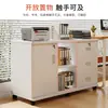 Gabinete de Archivos Oficina Simple Moderno con Cerradura Gabinete de Información Gabinete Lateral Extraíble Hogar Dormitorio Gabinete de Almacenamiento con Cajones