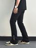 Calça Casual de Zíper Dividido Micro Flare Estilo High Street Europeu e Americano Calça Branca Solta Estilo Americano Marca Tendência Calça de Trabalho para Homens