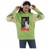 Suéter transfronteiriço masculino e feminino mesmo estilo espada lendário anime periférico hoodie moderno solto casual anime hoodie
