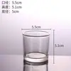 Venda de Fábrica Copo de Vidro Transparente para Vela Copo para Vela de Aromaterapia DIY Suporte para Vela Quadrado Redondo Pequeno Copo para Vela Pode Ser Processado