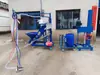 Máquina de proyección de mortero tipo tornillo GRC, máquina de enlucido de paredes de construcción, máquina de enlucido de paredes de mortero de cemento de alta potencia