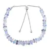 Pulsera Versátil de Cristal Amarillo con Perlas para Mujer, Círculo Único, Moderna, Fresca y Sencilla, Venta al por Mayor de Joyería