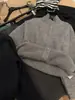 Tai Ru 2026 Invierno Nuevo Estilo Versión Coreana Suéter Grueso de Alta Calidad Color Sólido para Niños Top Cálido