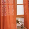 Cortinas de encaje calado y cortinas visillos, sencillas y frescas, translúcidas pero no transparentes, adecuadas para dormitorio, sala de estar y balcón, color liso