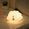 2026 Nuevo Modelo Luz de Noche para Mesita de Noche Dormitorio Lámpara para Dormir Protección Ocular Alivio del Estrés Regalo de Cumpleaños para Niños Luz Táctil de Silicona