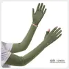 Mangas de Hielo para Protección Solar de Verano, Protección UV, Ciclismo al Aire Libre, Protección Solar, Pantalla Táctil, Protección Extendida para los Brazos de Conducción para Mujer, Mangas Desmontables