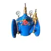 Válvula de Control de Flujo Operada por Piloto 400X-25Q Dn50 Válvula de Control de Flujo de Nivel de Agua