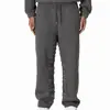 Moletom com Capuz de Manga Longa Harajuku Hip Hop Padrão de Letras Personalizado Unissex Outono Inverno Calça Longa Casual Larga de Perna Larga Americana