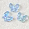 Corrente Colorida UV de Gelatina Luminosa Borboleta Voando DIY Artesanal para Celular Pulseira Colar Pingente Acessórios de Joia